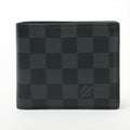 LV Wallet Black Checkered