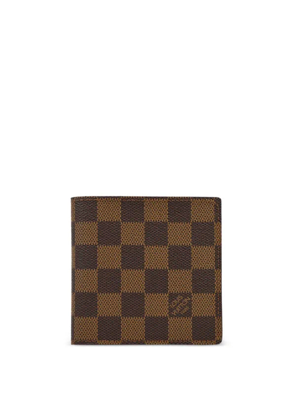 LV Wallet Brown Checkered